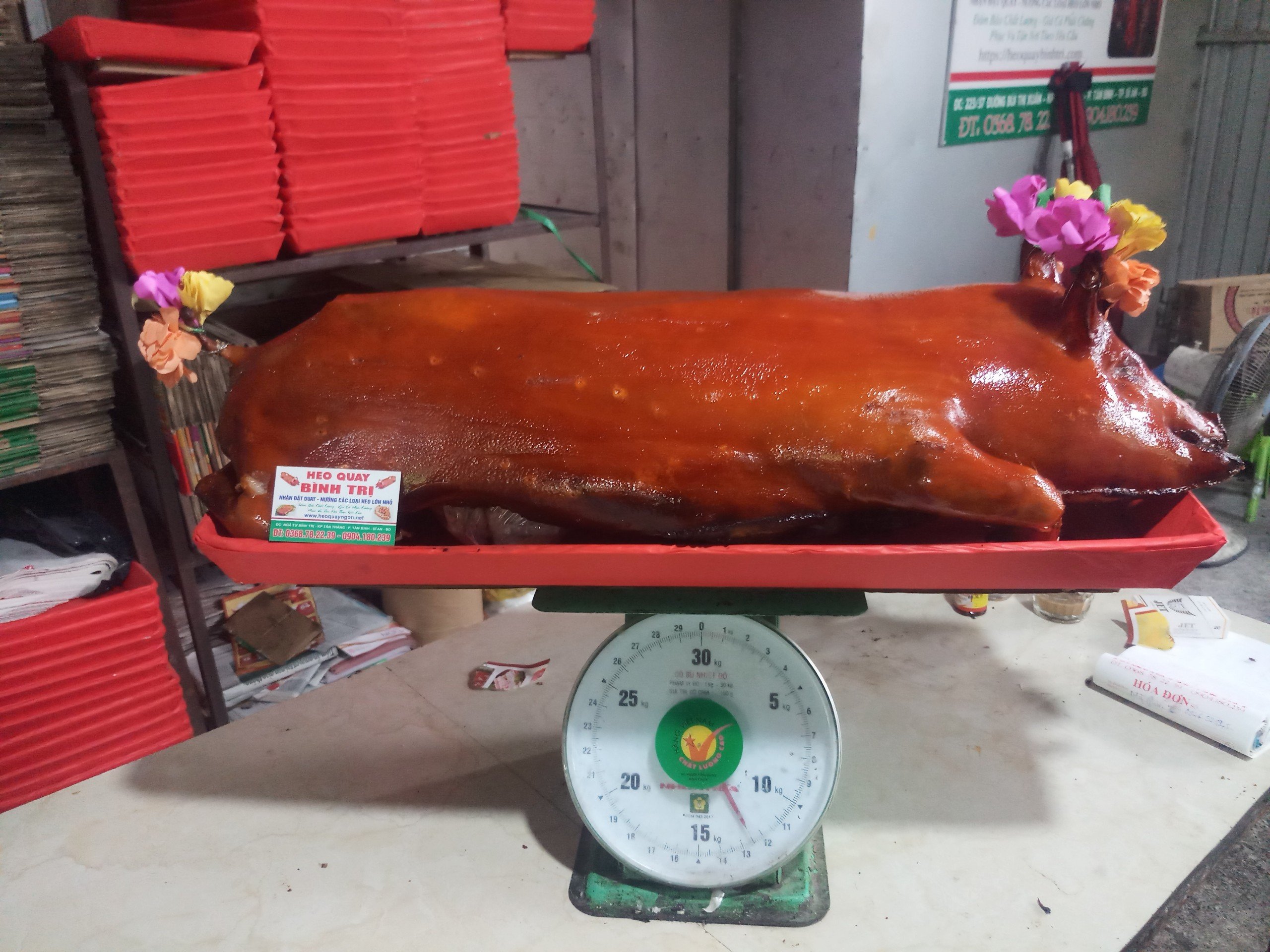 Heo quay 16-20kg