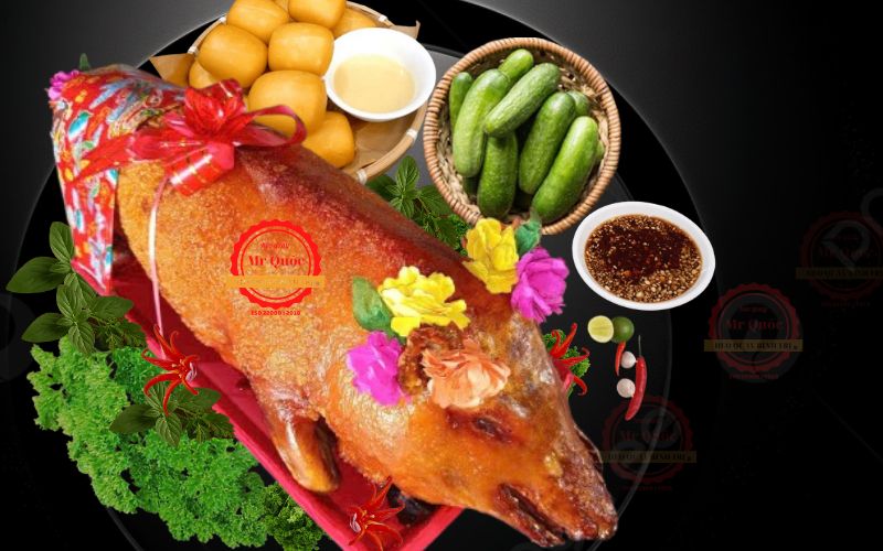 Đặt heo quay giao tận nhà