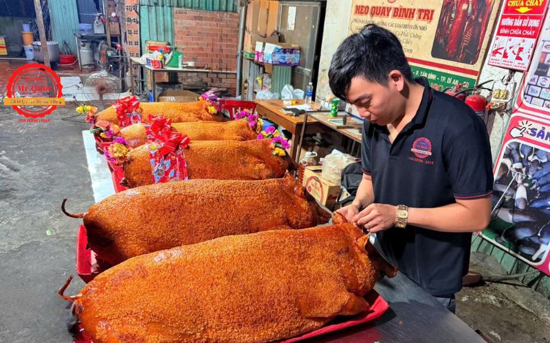 Heo quay cúng cuối năm