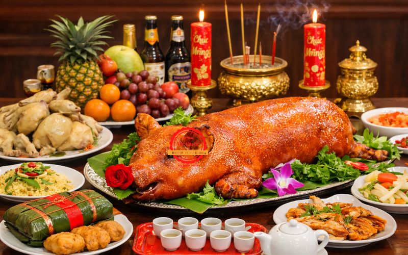 Heo Quay Cúng Tất Niên Công Ty Nên Chọn Size Nào?