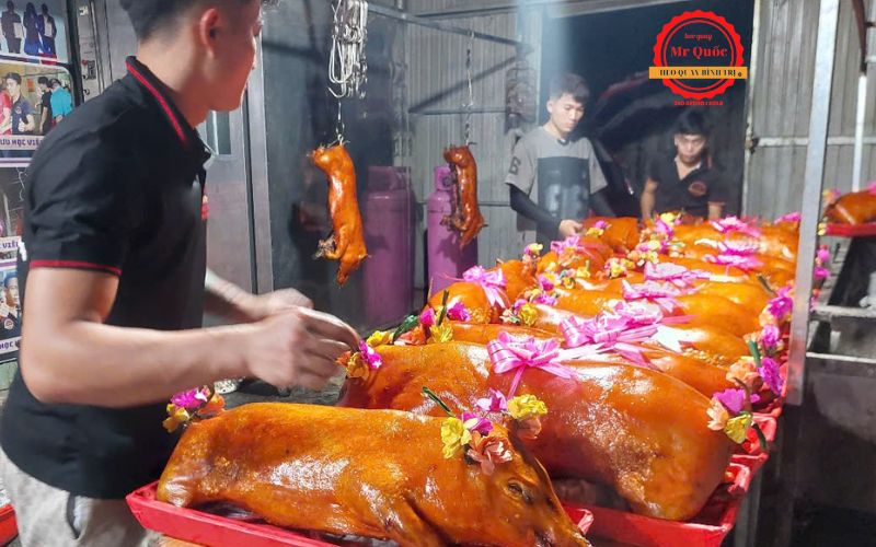 Heo quay giao tận nơi