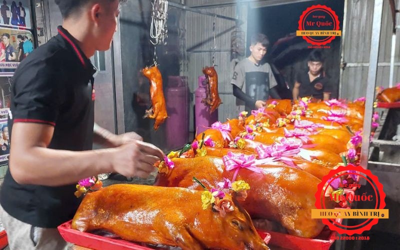 Heo quay giao tận nơi