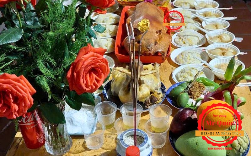 Heo Sữa Quay Cúng Mụ, Đầy Tháng
